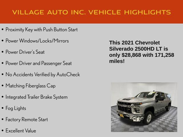 used 2021 Chevrolet Silverado 2500 car, priced at $28,868