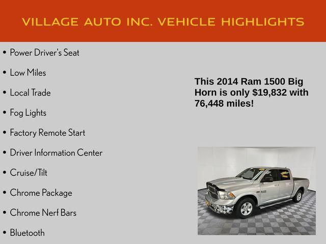 used 2014 Ram 1500 car, priced at $19,832