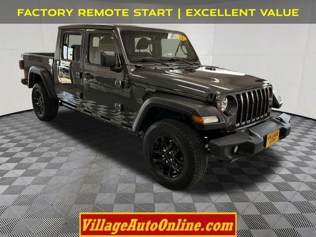 used 2021 Jeep Gladiator car, priced at $25,550