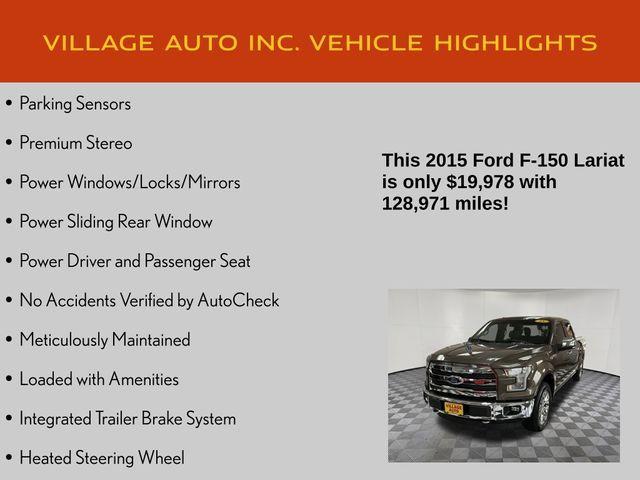 used 2015 Ford F-150 car, priced at $19,978