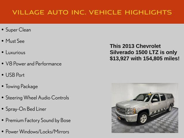 used 2013 Chevrolet Silverado 1500 car, priced at $13,927