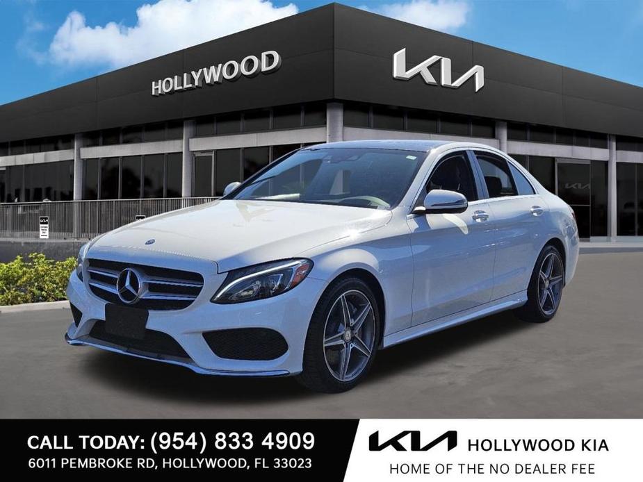 used 2016 Mercedes-Benz C-Class car, priced at $15,495