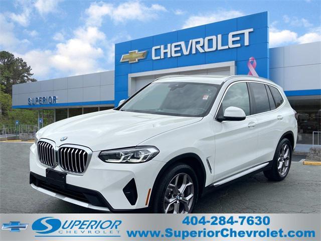 used 2023 BMW X3 car, priced at $37,988