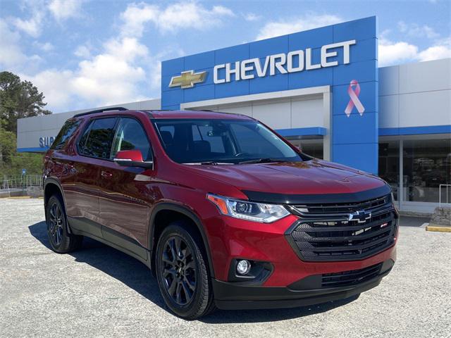 used 2021 Chevrolet Traverse car, priced at $30,441