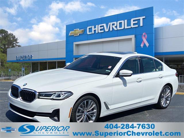 used 2023 BMW 530 car, priced at $39,988
