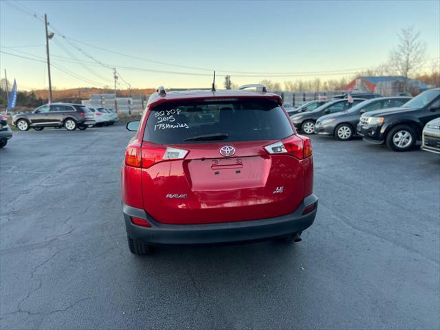 used 2015 Toyota RAV4 car, priced at $8,500