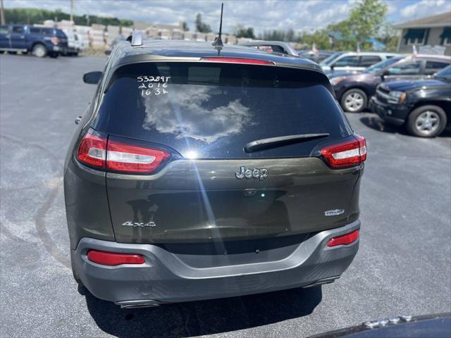 used 2016 Jeep Cherokee car, priced at $6,999
