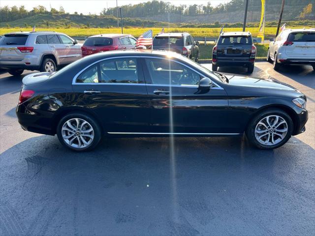 used 2018 Mercedes-Benz C-Class car, priced at $14,999