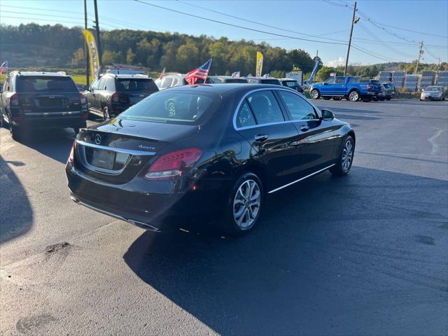 used 2018 Mercedes-Benz C-Class car, priced at $14,999