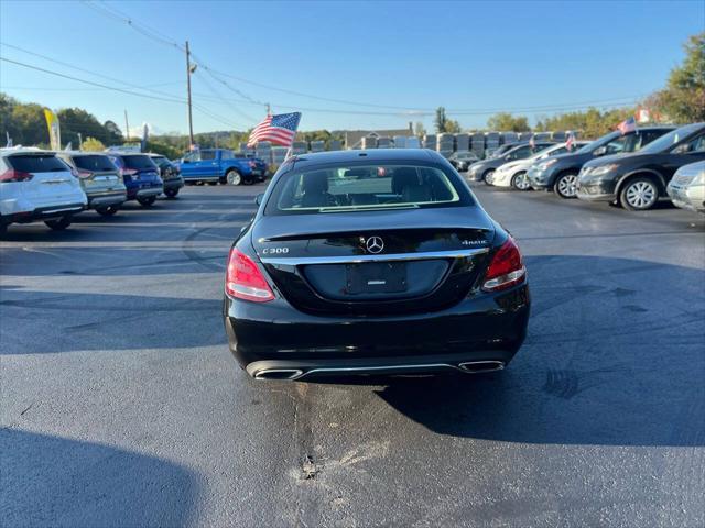 used 2018 Mercedes-Benz C-Class car, priced at $14,999