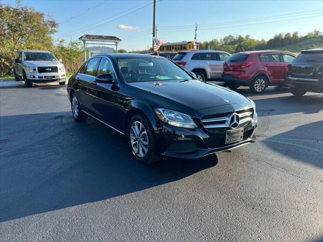 used 2018 Mercedes-Benz C-Class car, priced at $14,999