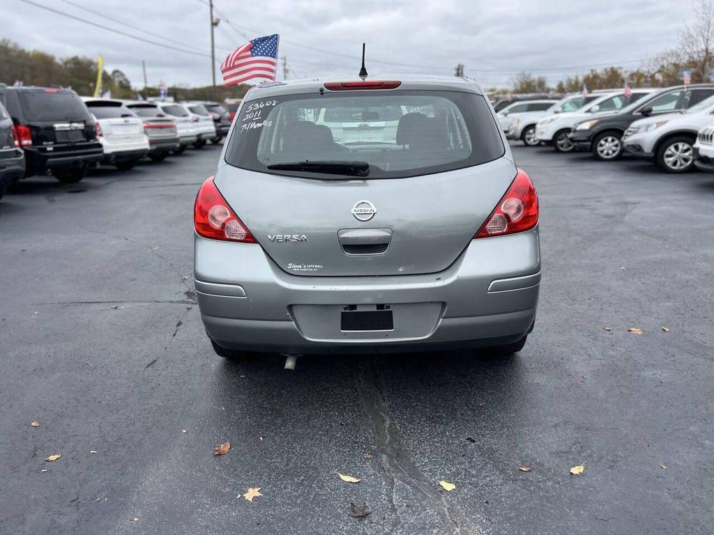 used 2011 Nissan Versa car, priced at $3,999