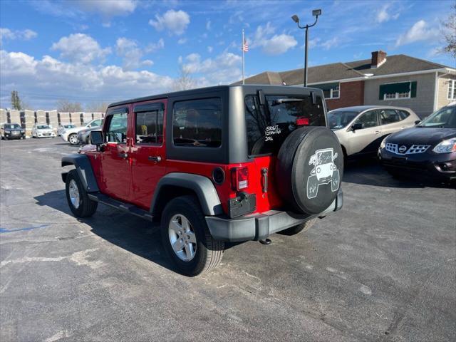 used 2016 Jeep Wrangler Unlimited car, priced at $14,999