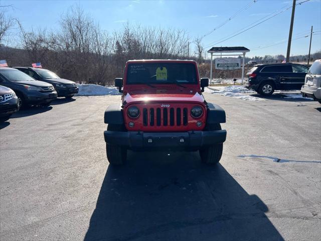 used 2016 Jeep Wrangler Unlimited car, priced at $14,999