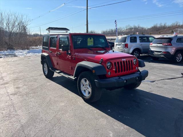 used 2016 Jeep Wrangler Unlimited car, priced at $14,999