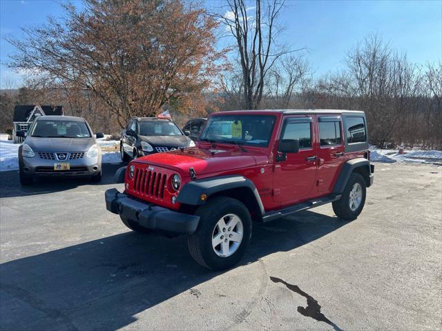 used 2016 Jeep Wrangler Unlimited car, priced at $14,999