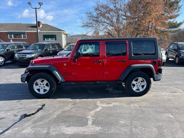 used 2016 Jeep Wrangler Unlimited car, priced at $14,999