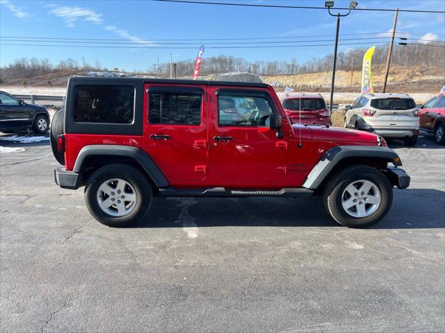 used 2016 Jeep Wrangler Unlimited car, priced at $14,999