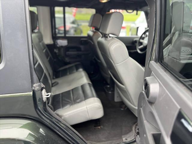used 2010 Jeep Wrangler Unlimited car, priced at $10,500