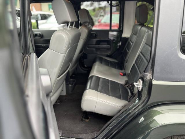 used 2010 Jeep Wrangler Unlimited car, priced at $10,500