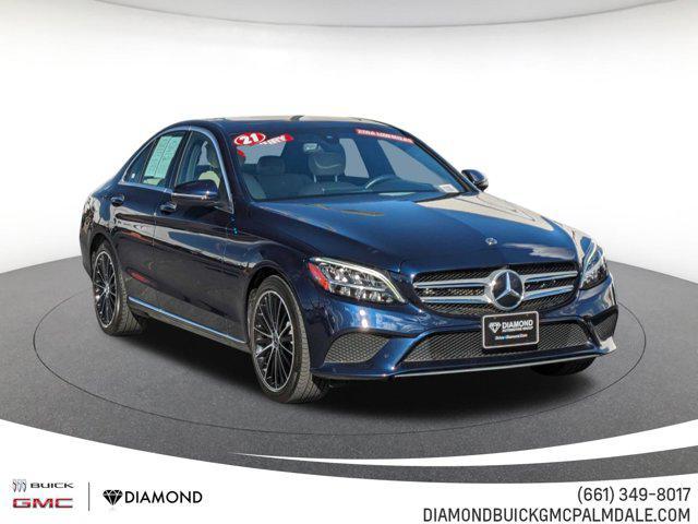 used 2021 Mercedes-Benz C-Class car, priced at $35,725