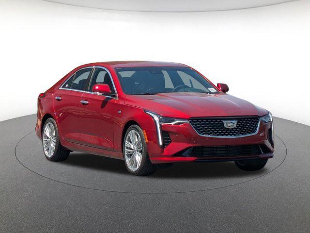 new 2025 Cadillac CT4 car, priced at $43,715