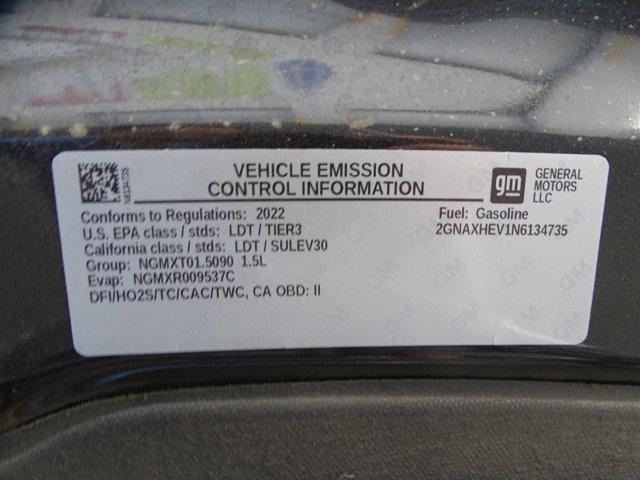 used 2022 Chevrolet Equinox car, priced at $21,888