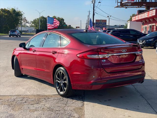 used 2018 Ford Fusion car, priced at $15,900