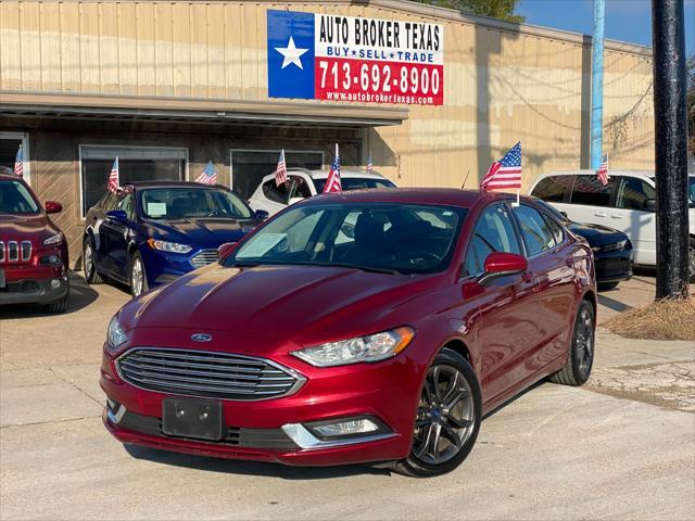 used 2018 Ford Fusion car, priced at $15,900