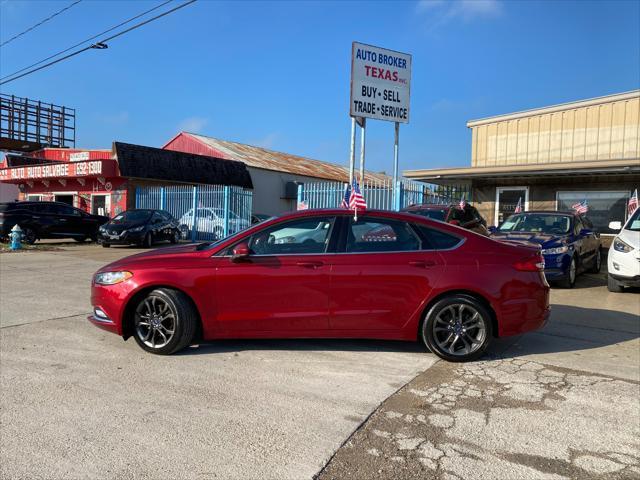 used 2018 Ford Fusion car, priced at $15,900