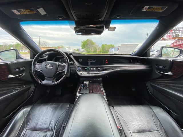 used 2018 Lexus LS 500h car, priced at $36,900