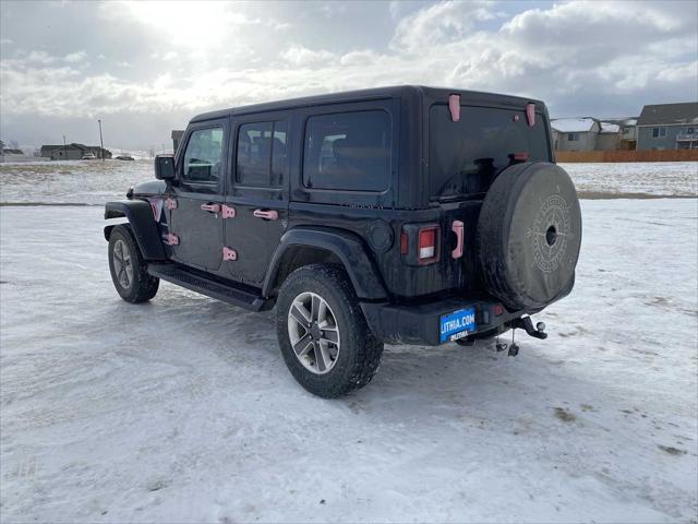 used 2021 Jeep Wrangler Unlimited car, priced at $34,997