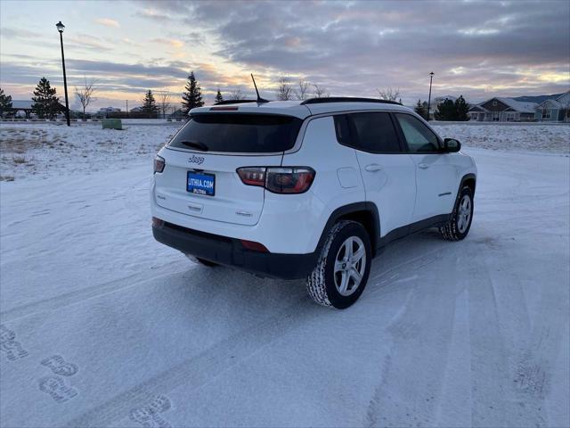 used 2024 Jeep Compass car, priced at $25,997