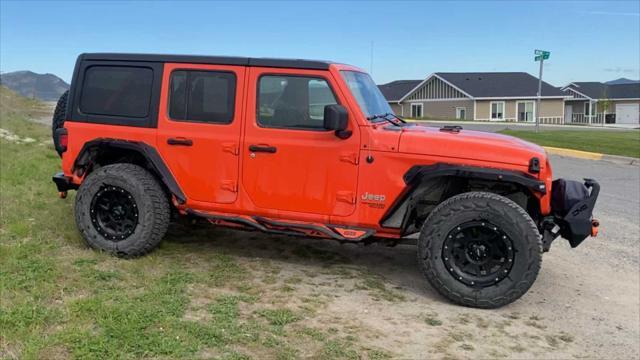 used 2019 Jeep Wrangler Unlimited car, priced at $33,899