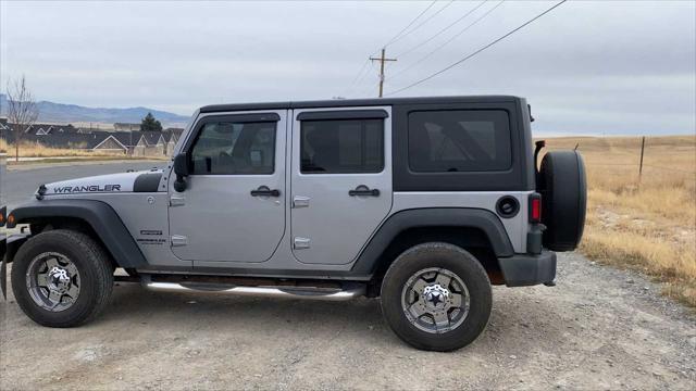 used 2014 Jeep Wrangler Unlimited car, priced at $16,653