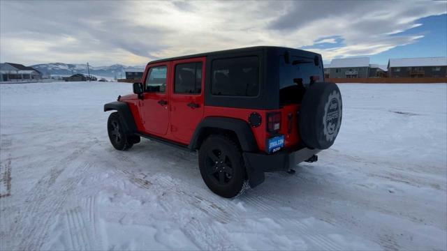 used 2016 Jeep Wrangler Unlimited car, priced at $22,840