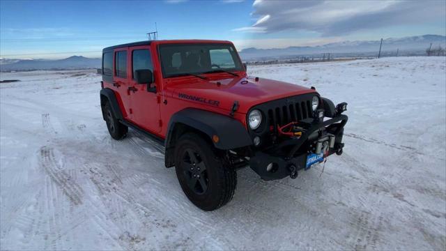 used 2016 Jeep Wrangler Unlimited car, priced at $22,840