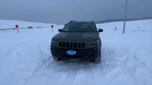 used 2021 Jeep Cherokee car, priced at $26,262