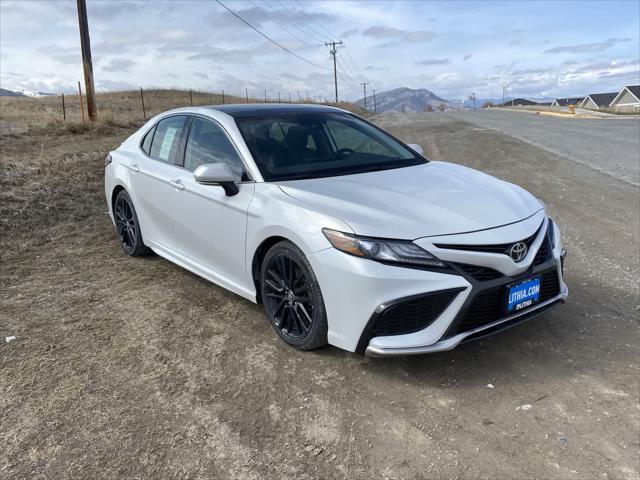 used 2021 Toyota Camry car, priced at $27,909