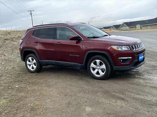 used 2021 Jeep Compass car, priced at $21,439