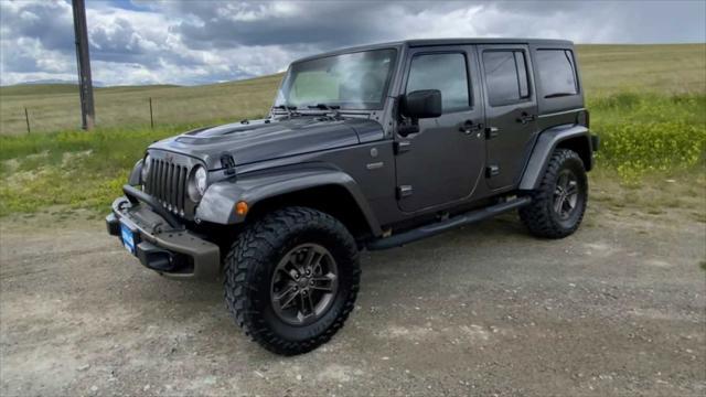 used 2017 Jeep Wrangler Unlimited car, priced at $29,888