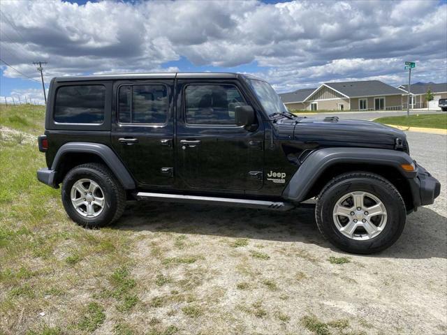used 2020 Jeep Wrangler Unlimited car, priced at $29,124