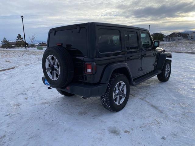 used 2021 Jeep Wrangler Unlimited car, priced at $32,060