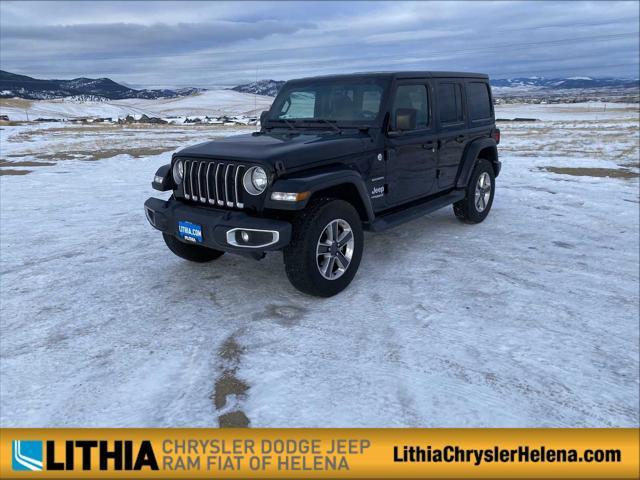 used 2021 Jeep Wrangler Unlimited car, priced at $33,109