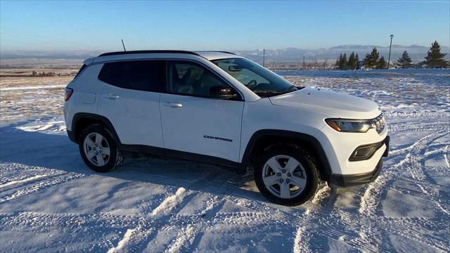 used 2022 Jeep Compass car, priced at $24,442