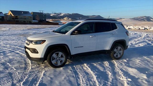 used 2022 Jeep Compass car, priced at $24,442