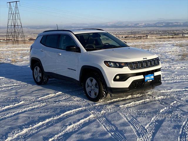 used 2022 Jeep Compass car, priced at $24,442