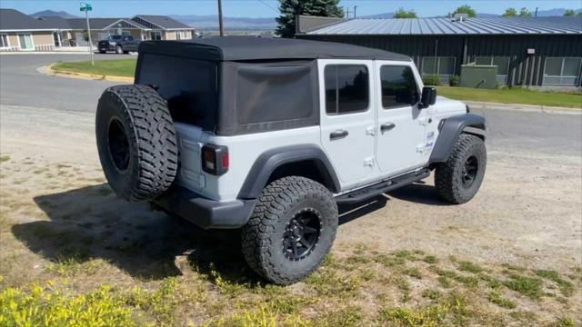 used 2018 Jeep Wrangler Unlimited car, priced at $29,555