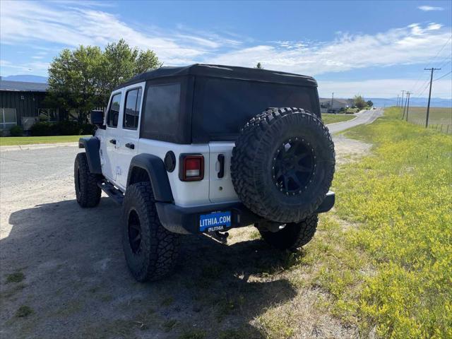 used 2018 Jeep Wrangler Unlimited car, priced at $29,555