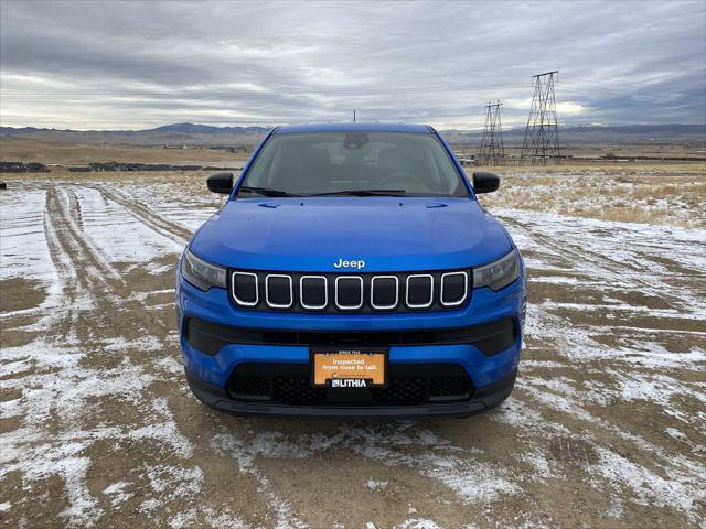 used 2022 Jeep Compass car, priced at $19,878